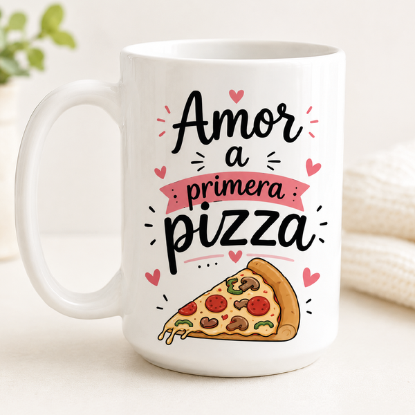 AMOR A PRIMERA PIZZA