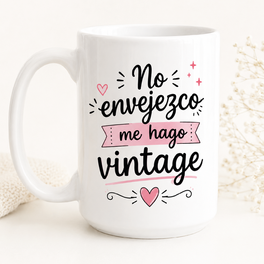 NO ENVEJEZCO, ME HAGO VINTAGE